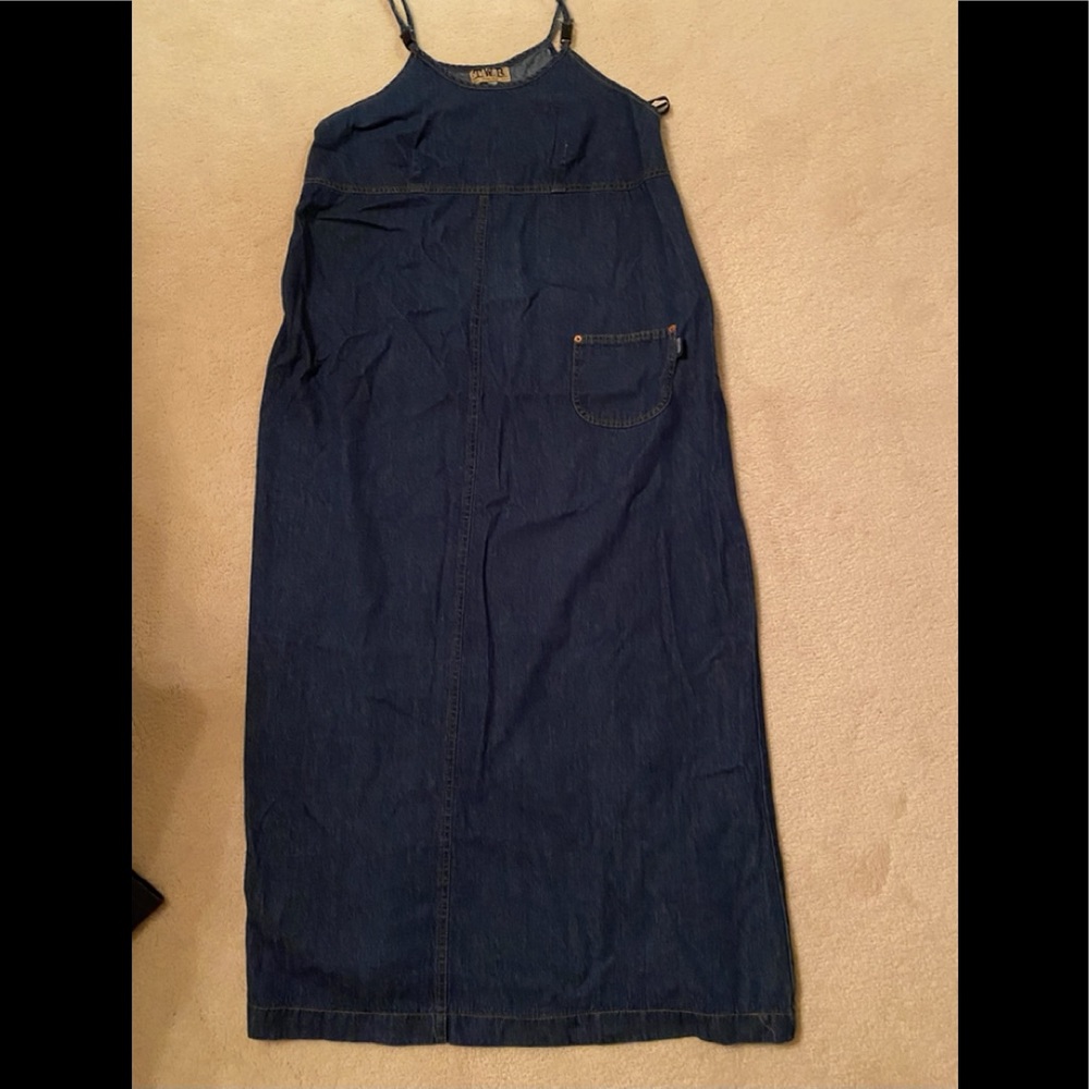 Maternity strap dress